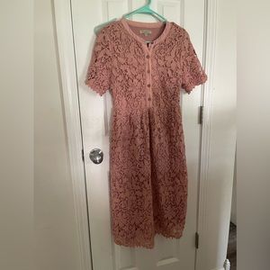 Pink Pologram Boutique Dress